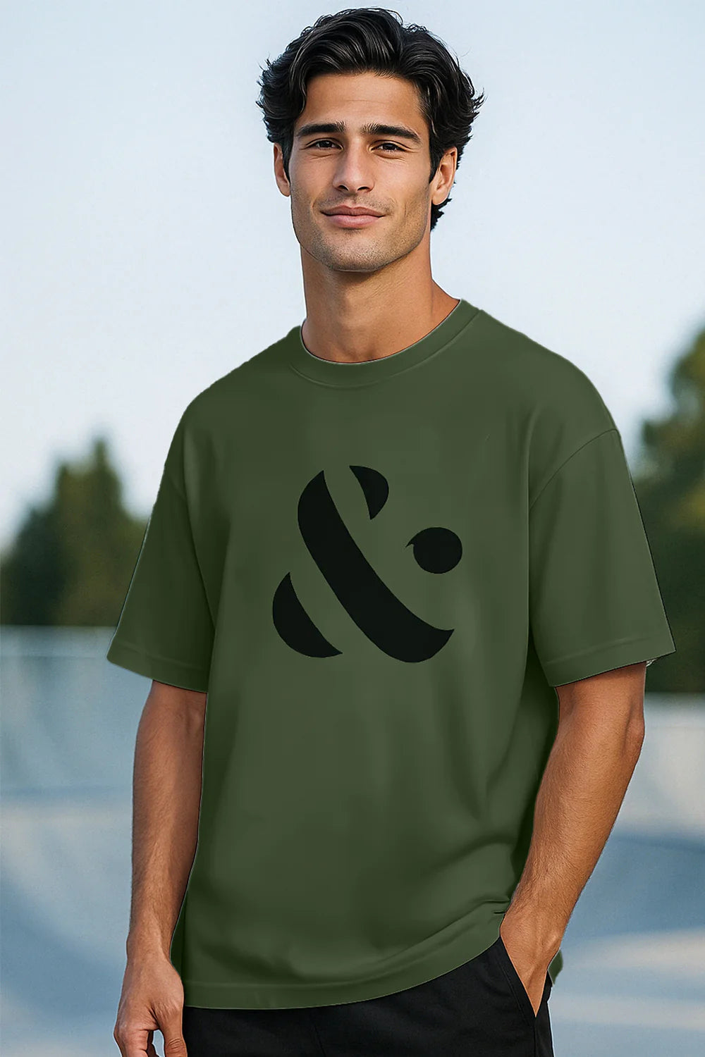 Ampersand Core Tee – Minimal Bold Edition