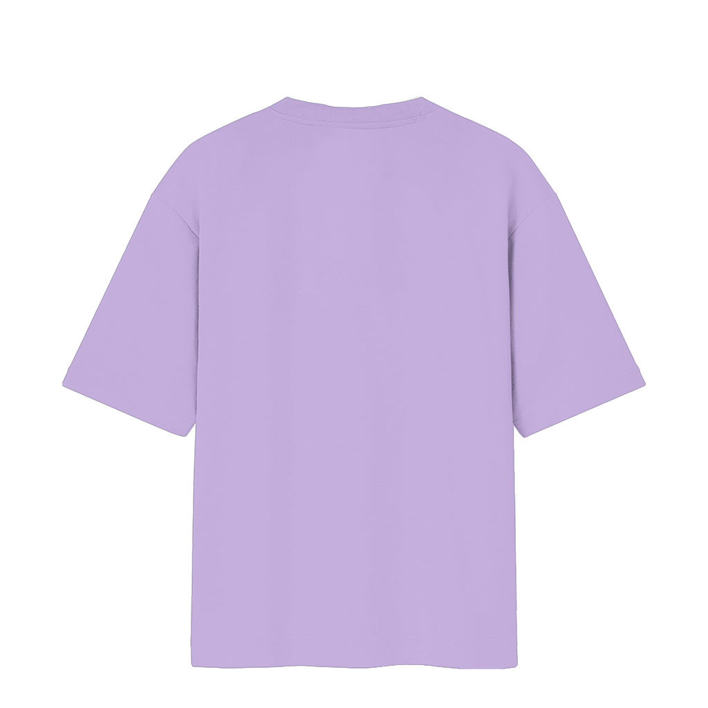 Lavender Lily Bloom Tee – Polestarrrr Oversized Floral T-Shirt