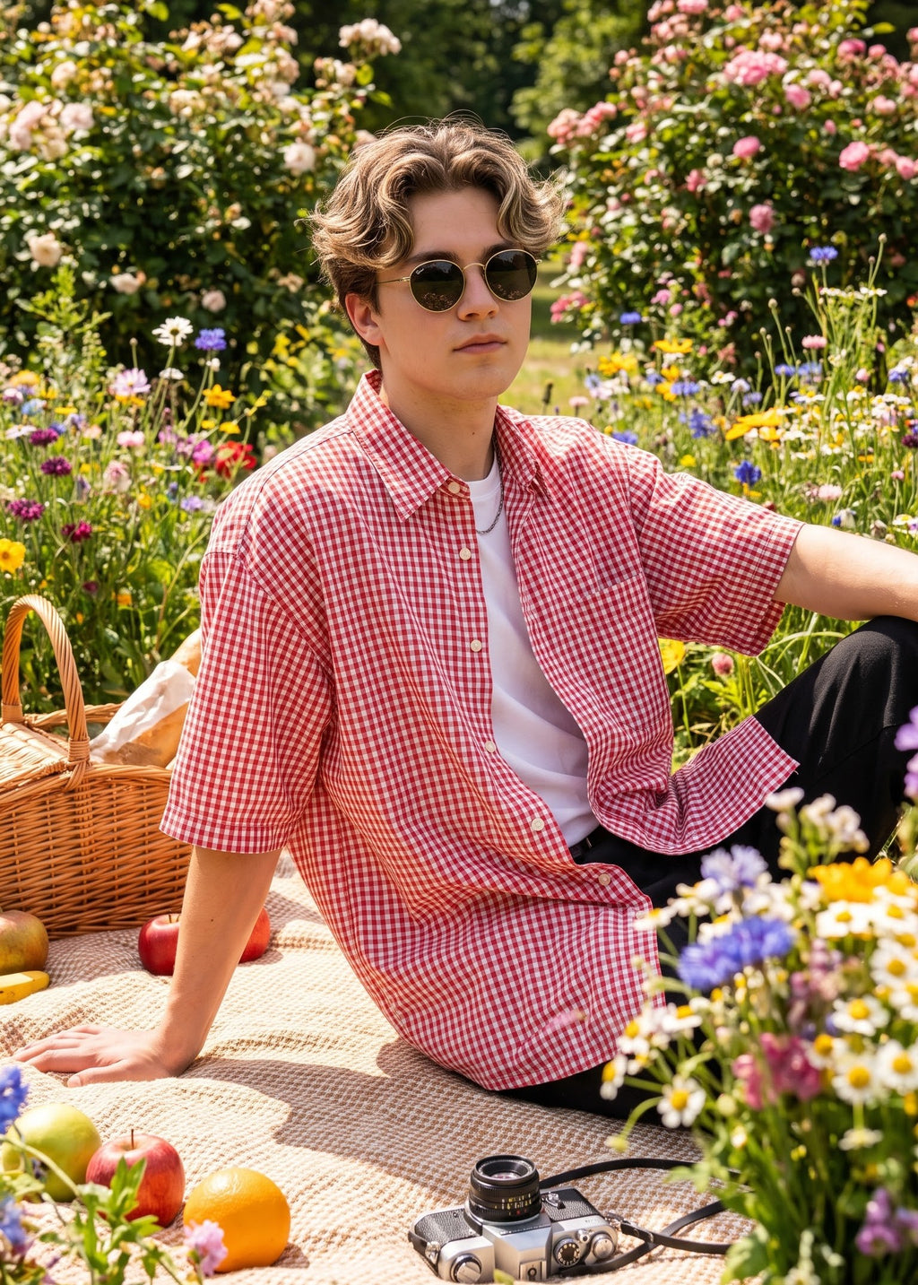 Polsta Picnic Check Oxford Shirt