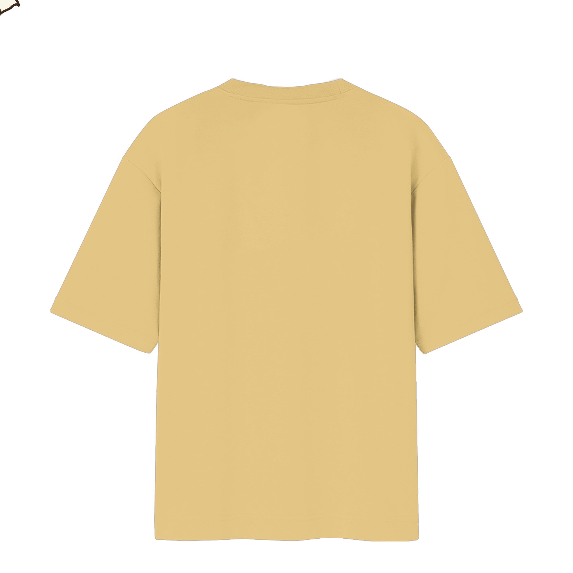 Lily Bloom Oversized Tee – Sand Beige