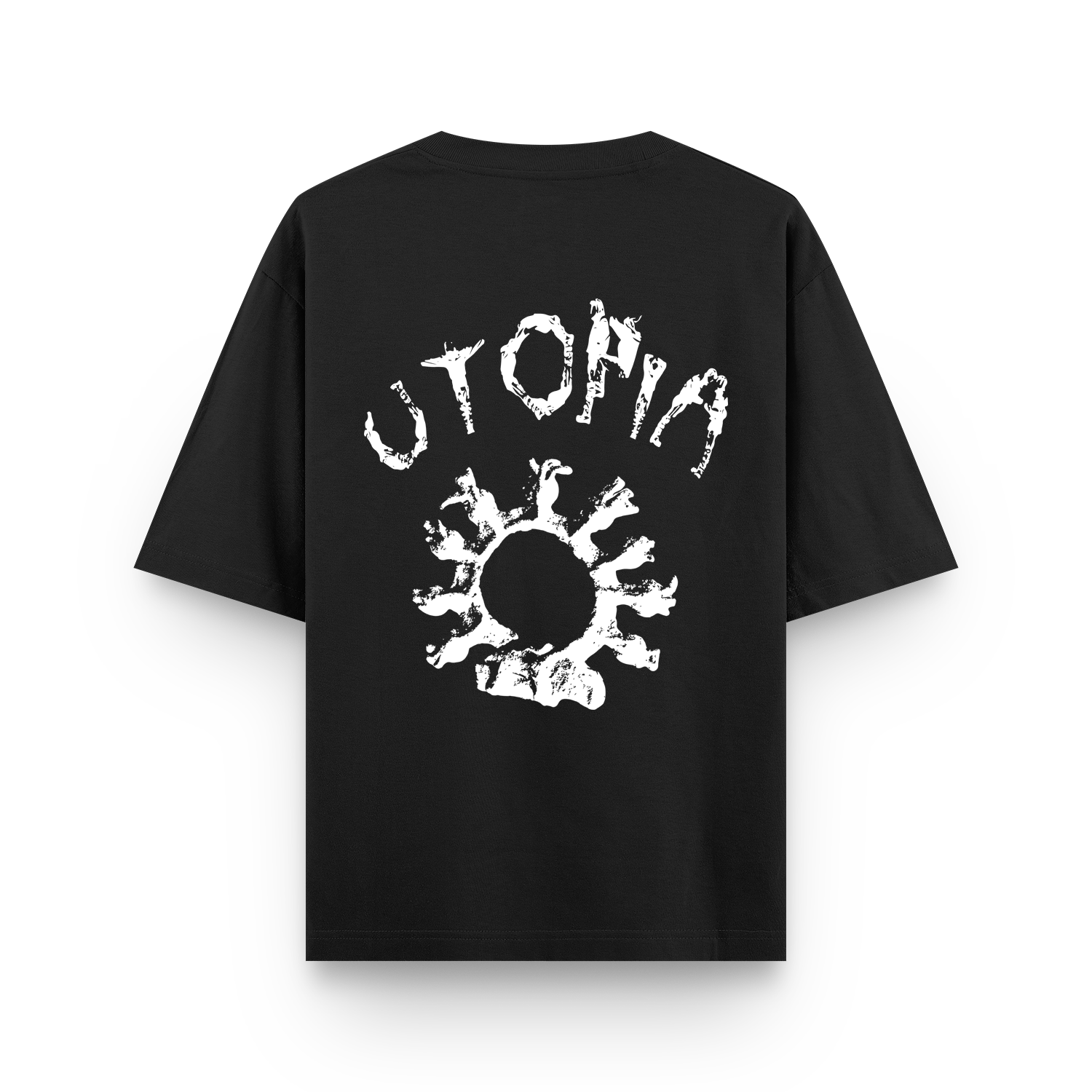 Polestarrrr “Utopia” Oversized Graphic T-Shirt – Music Festival Edition