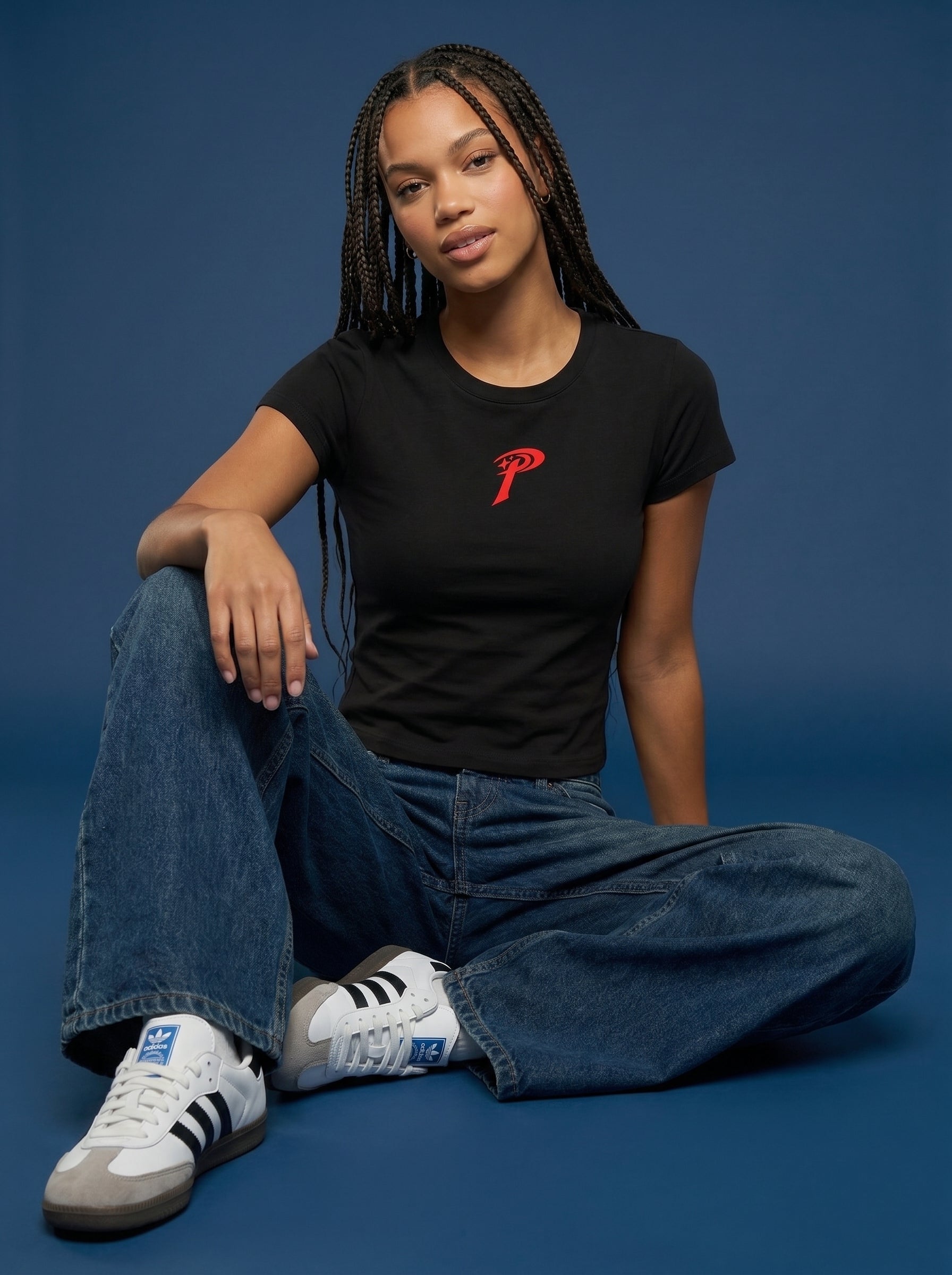 Everyday Baby tee - Midnight Black