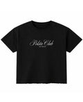 Black Boxy Fit T-shirt Front Design
