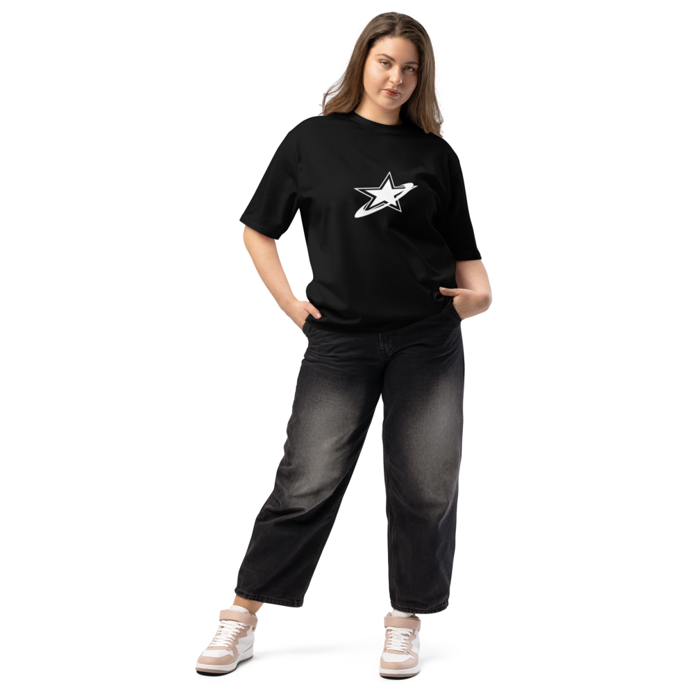 Cosmic Star Orbit Oversized T-shirt
