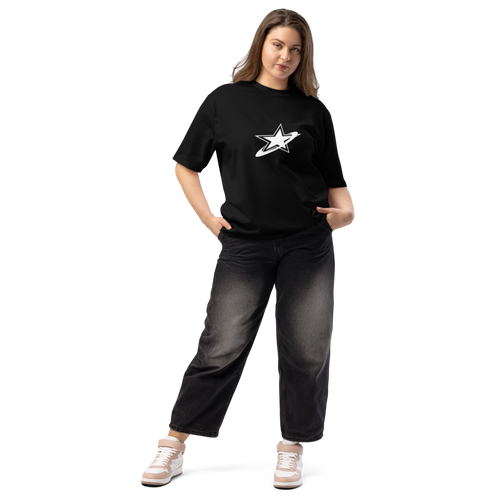 Cosmic Star Orbit Oversized T-shirt
