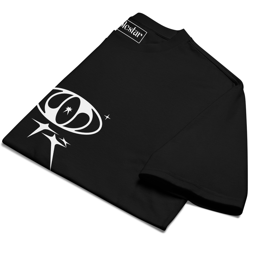 Y2K Crown Star Oversized T-shirt