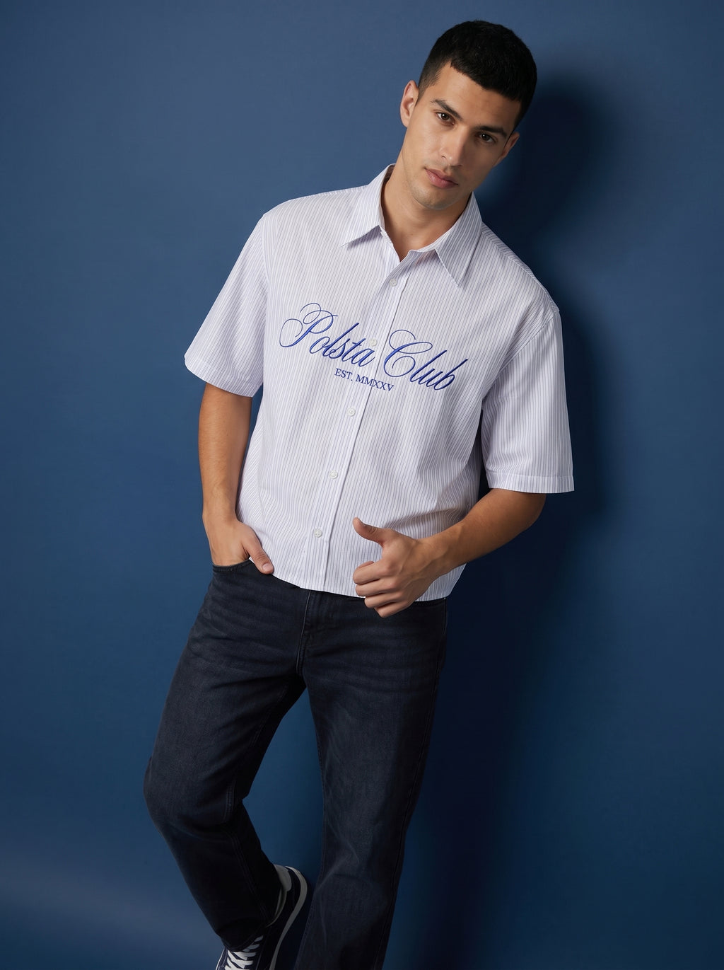 POLSTA Club Striped Oxford Shirt
